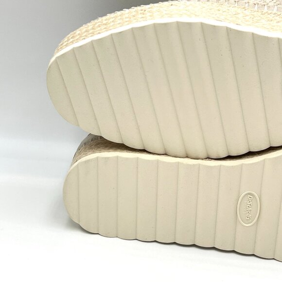 Dr Scholls Womens Sunray Greige Oatmeal Platforms Espadrilles Loafers Shoes - Picture 10 of 14